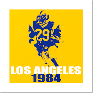 Los Angeles Football 1984 Posters and Art